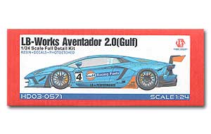 �ۥӡ��ǥ����� HOBBY DESIGN  1/24 ���ܥ륮���� �������󥿥ɡ��� 2.0 Gulf LB-Works �ե�ǥ��ƥ����륭�å� (HD03-0571)