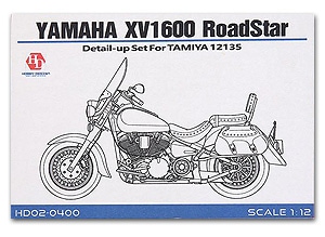 �ۥӡ��ǥ����� HOBBY DESIGN  1/12 ��ޥ� XV1600 �����ɥ����� �ǥ��ƥ����륢�åץ��å� ���ߥ� 14135 (HD02-0400)