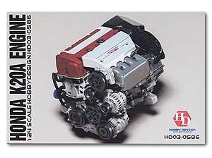 �ۥӡ��ǥ����� HOBBY DESIGN  1/24 �ۥ�� K20A ���󥸥� �ǥ��ƥ����� ���å� ���å� �Ϸ� �쥸���� (hd03-0586)