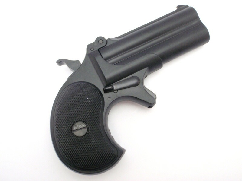 3点セット】 マルシン ダブルバレル デリンジャー ガスガン 6mmBB