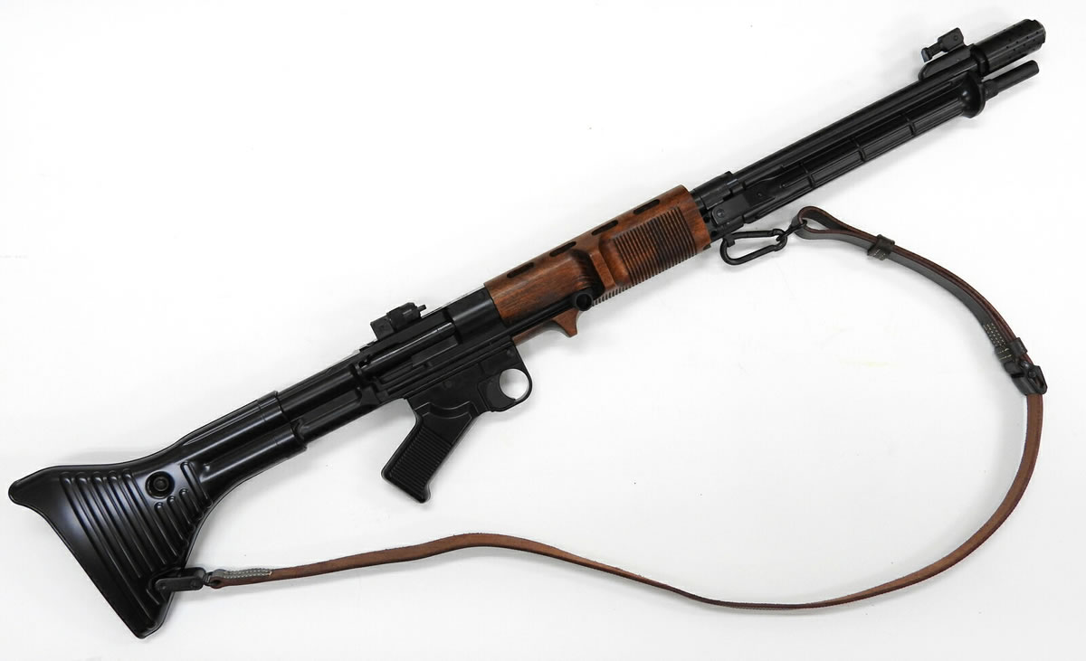 ドイツ軍　 松栄 FG42 Type1 ウォールナットハンドガード ショウエイ 松栄 ドイツ軍 FG42 タイプ1 ダミーカート モデル