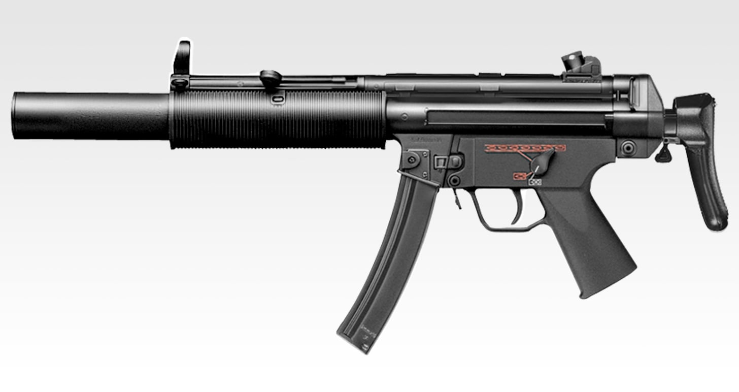 東京マルイ H&K MP5 SD6 マシーネ ピストル SEALs 採用 静音銃