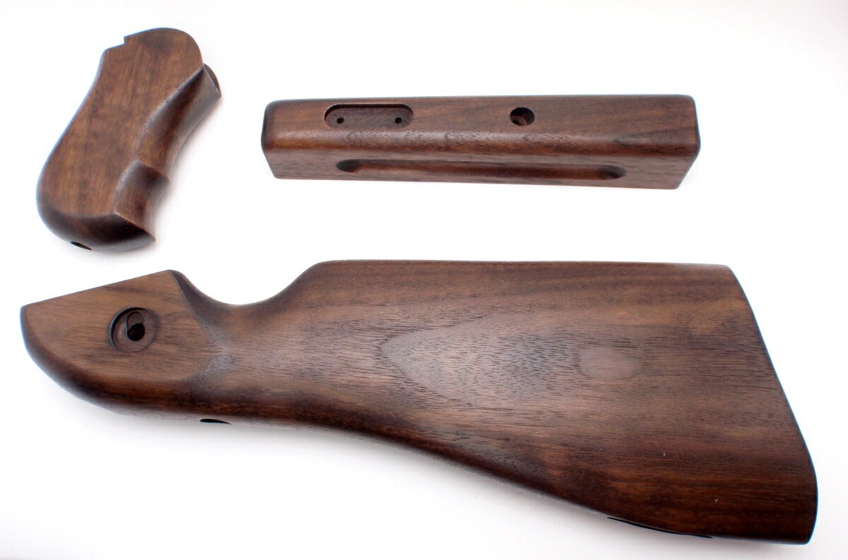CAW Mule 東京マルイ トンプソン M1A1 ウォルナット 木製グリップ