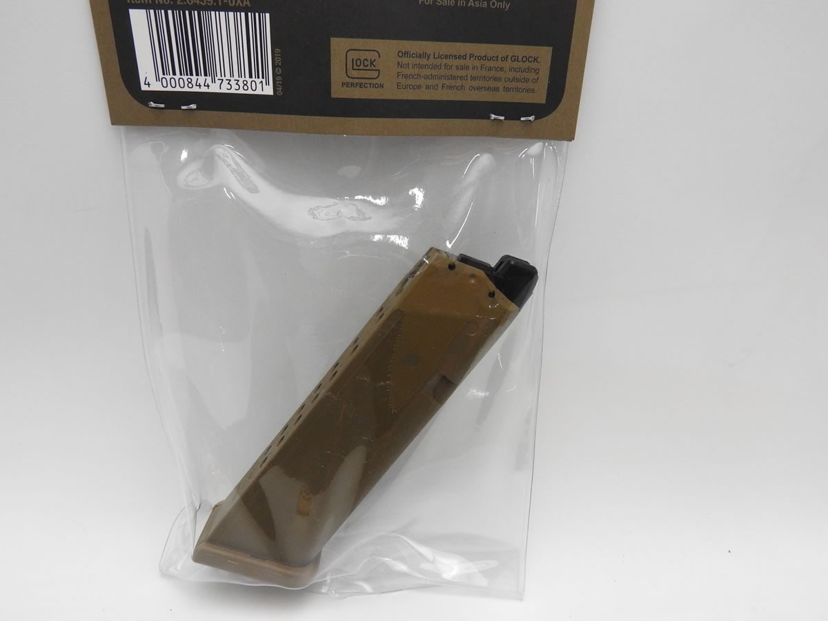 ���ޥ�å���  UMAREX  �ޥ����� �����å�19 X ���ڥ� �ޥ����� ���󥫥顼 Glock19 Magazine 22ȯ 6����BB �������� (4000844733801)