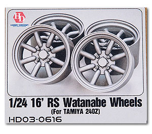 �ۥӡ��ǥ����� HOBBY DESIGN  1/24 RS �勵�ʥ� �ۥ����� 16����� ���ߥ� �ե�����ǥ� 240Z (hd03_0616)