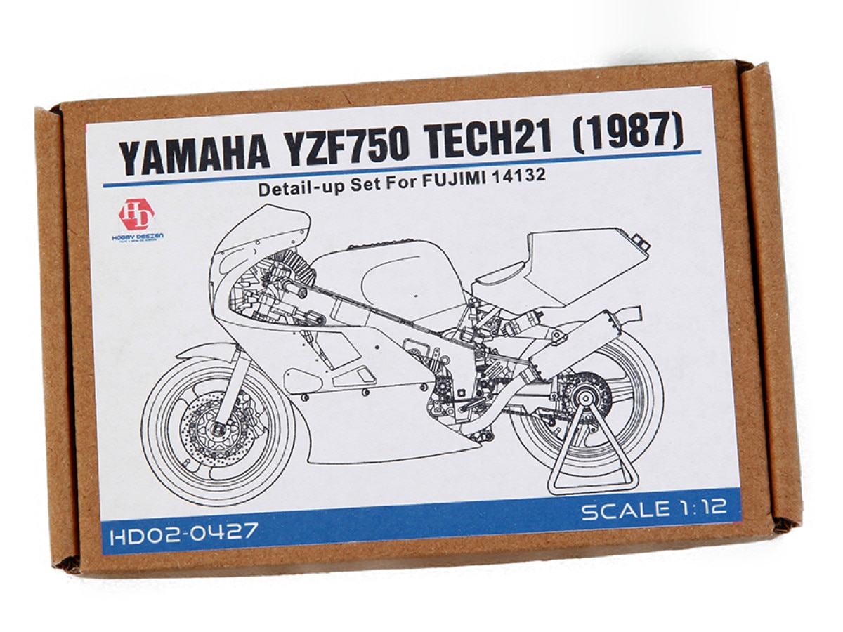 ホビーデザイン HOBBY DESIGN 1/12 ヤマハ YZF750 Tech21 1987 フジミ