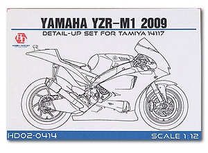 ۥӡǥ HOBBY DESIGN   1/12 ޥ YZR-M1 2009 ǥƥ륢åץå ߥ 14117 ХϷ (hd02-0414)