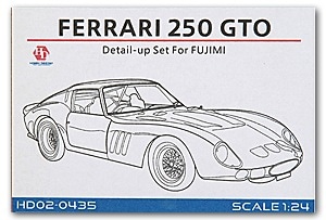 �ۥӡ��ǥ����� HOBBY DESIGN   1/24 �ե��顼�� 250 GTO �ǥ��ƥ����륢�åץ��å� �ե��� 123370  (hd02-0435)