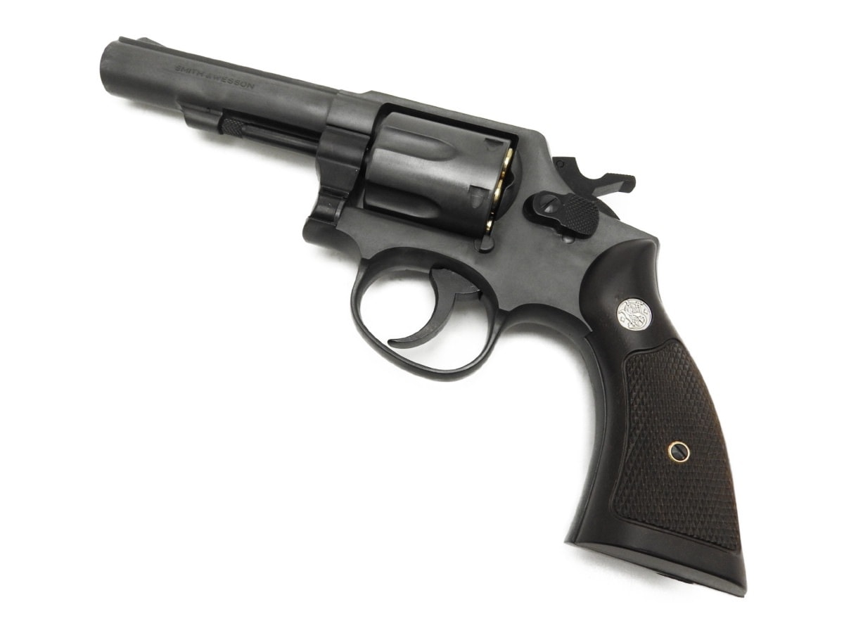 ޥ륷 MARUSHIN   S&W M10  HW å ץ饰å׻ 6mmBB Xȥå ܥС 18аʾ (4920136061699)