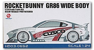 ۥӡǥ HOBBY DESIGN  1/24 åȥХˡ GR86 磻ɥܥǥ ȥ󥹥å HD03-0652 (hd030652)