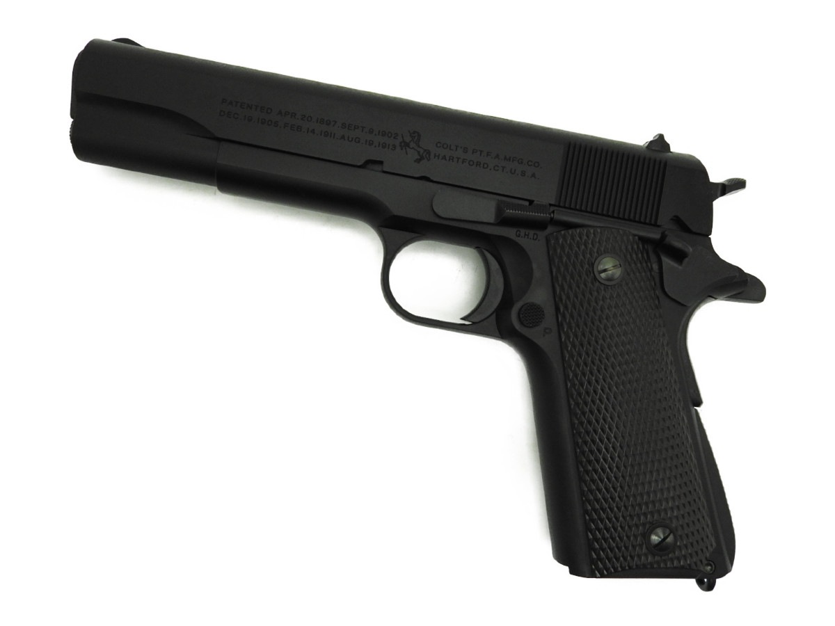 եȥåץ CAWMULE  ǥ륬 M1911A1 ߥ꥿꡼ ǥ 1943 HW ֥å ȯХǥ륬 (4571261539579)T5-4