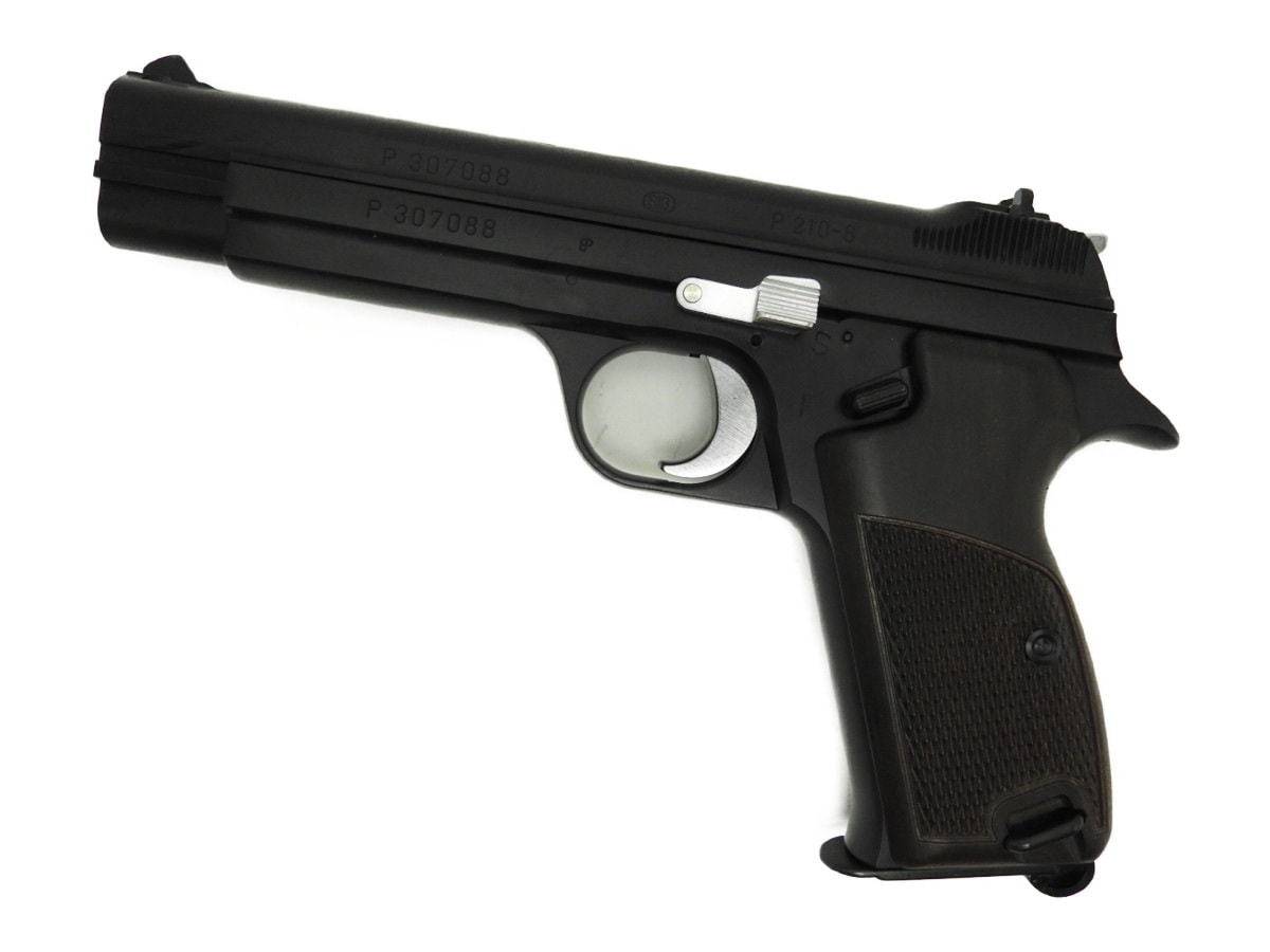 SIG P210-6 ガスブローバック 6mm BB弾 マルシン工業 マルシン SIG P210−6 ABS WDブラック（ガスガン