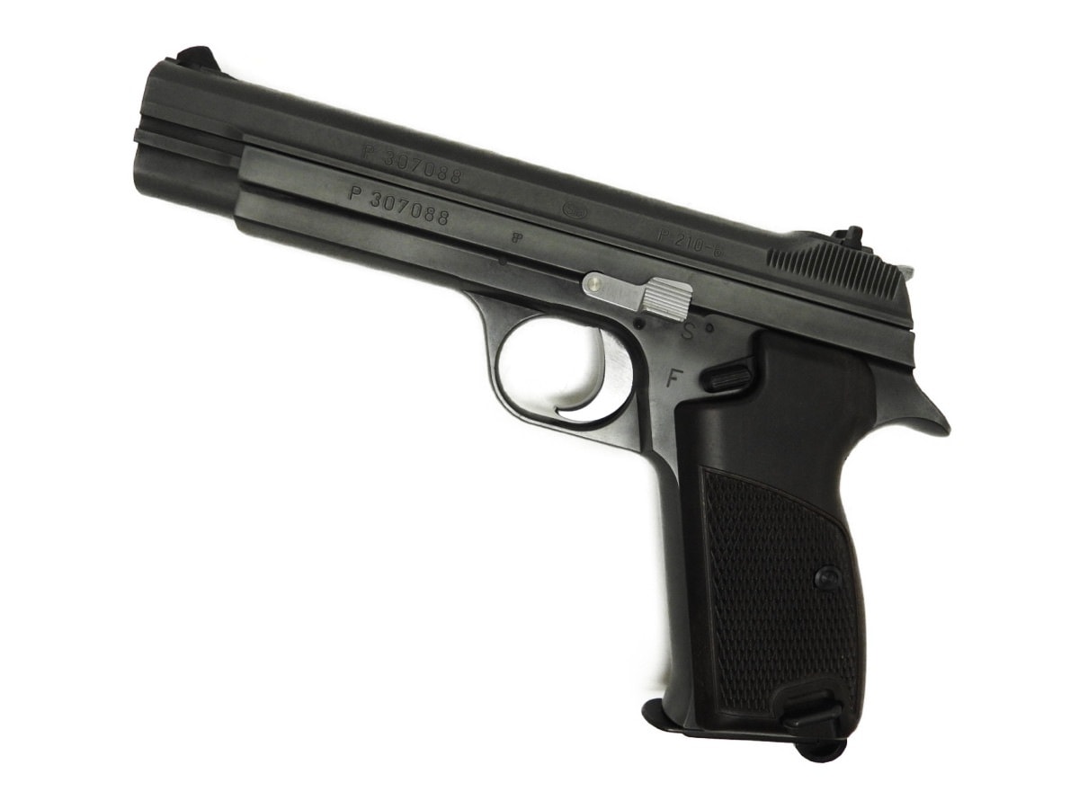 マルシン MARUSHIN  ガスガン 6mmBBガスブローバック SIG P210-6 エクセレントヘビーウェイト 18歳以上 (4920136063174)T3-1|M|ブランド