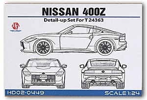 1/24 ۥӡǥ Hobby Design  ڡݡĥ 1/24 ˥å  եǥ Z 400Z Z34 ǥƥ륢åץѡ ߥб HD02-0449 (hd020449)