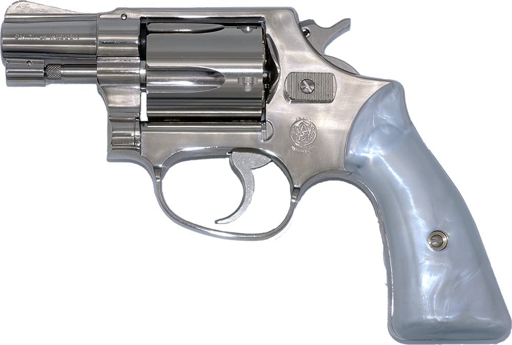 タナカワークス TANAKA WORKS ガスガン S&W M36 チーフスペシャル 2インチ スクエアバット トラビスモデル ニッケルフィニッシュ Ver2 18歳以上 (4537212010757)T3-4