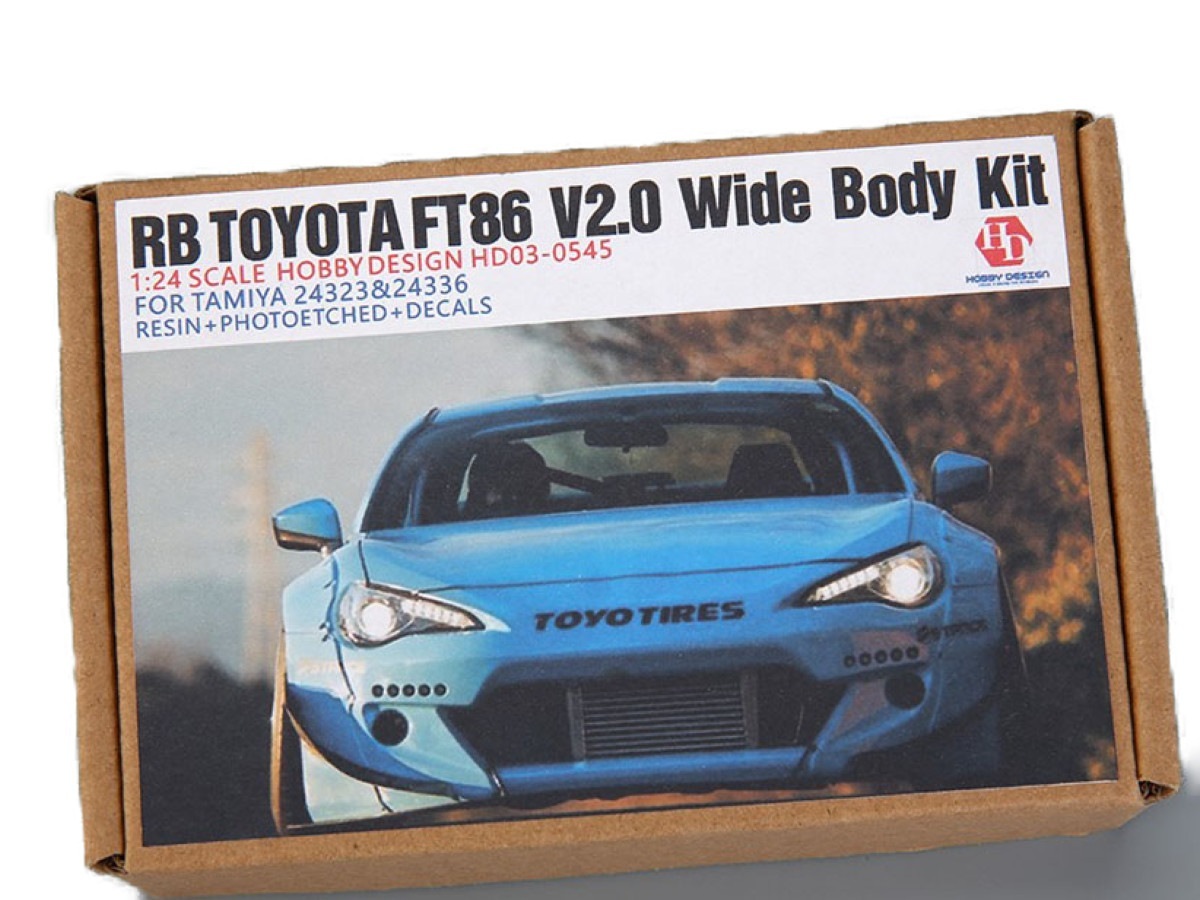 1/24 ホビーデザイン Hobby Design ロケットバニー トヨタ FT86 Ver