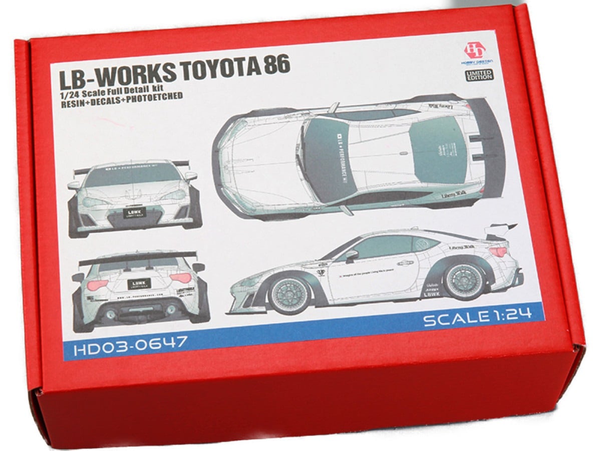 ۥӡǥ HOBBY DESIGN  1/24 쥸󥭥å LB Works ȥ西 86HD03-0647 (4580628907357)