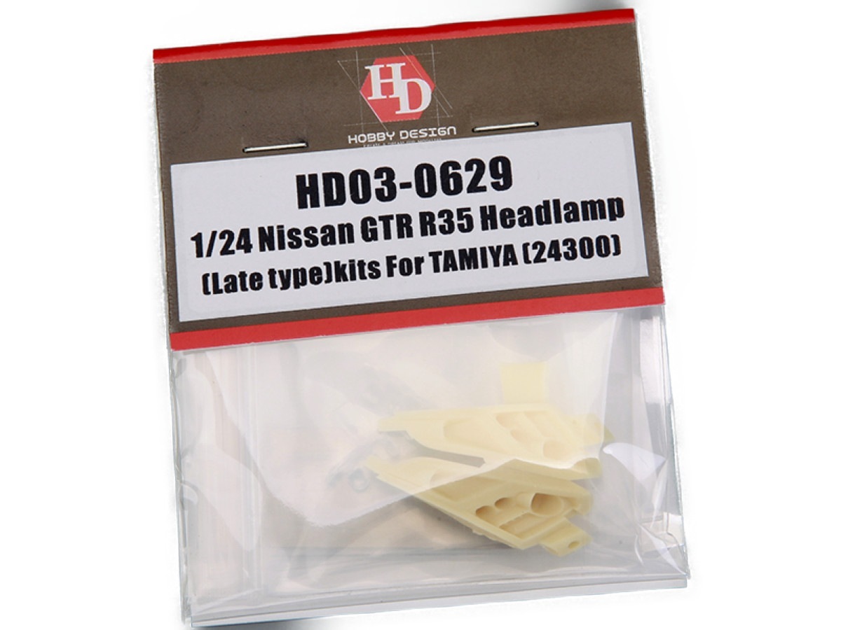 �ۥӡ��ǥ����� HOBBY DESIGN  1/24 �˥å��� GT-R R35 �إåɥ饤�ȥѡ��� ��� ���ߥ��б� HD03-0629 (hd030629)