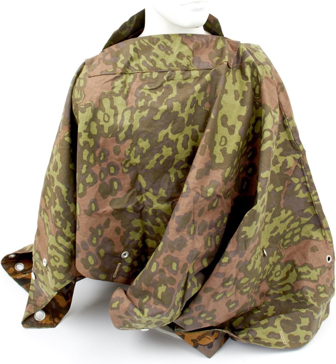 ドイツ軍 迷彩 OAKパターン ポンチョ テント カモフラージュ