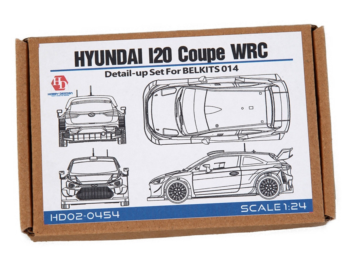 �ۥӡ��ǥ����� HOBBY DESIGN   1/24 �ҥ����� I20 WRC �ǥ��ƥ����륢�åץѡ��� BELKIT�б� HD02-0454 (hd02-0454)