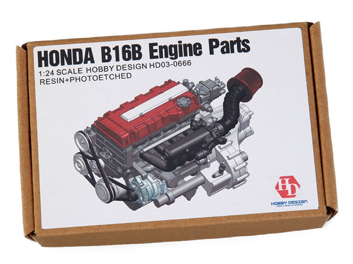 �ۥӡ��ǥ����� HOBBY DESIGN   1/24 �ۥ�� R16B ���󥸥� �ǥ��ƥ����륢�åץѡ��� HD03-0666 (hd030666)