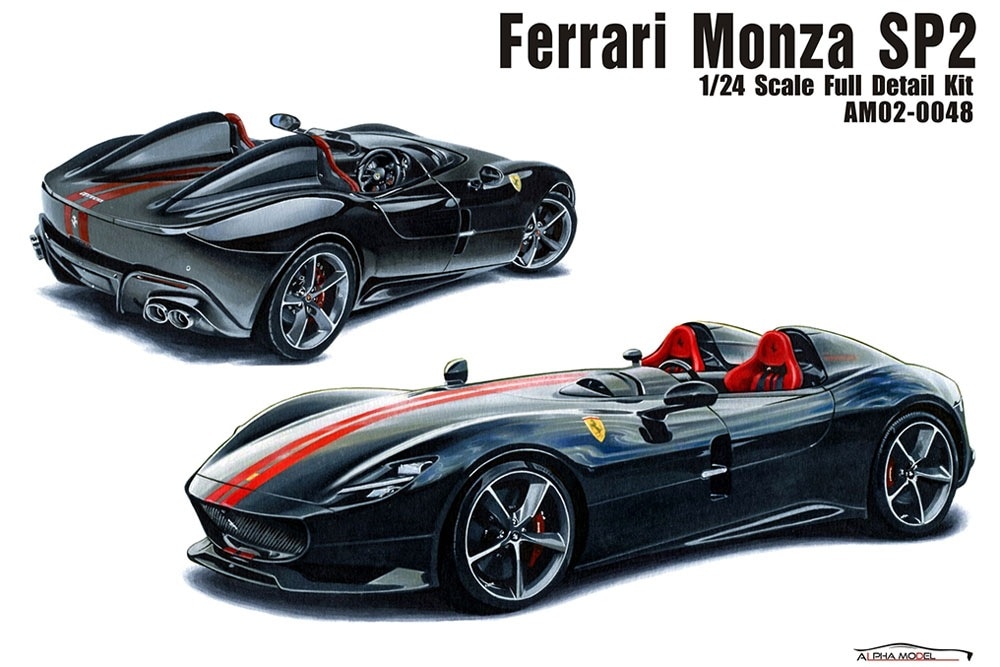 ホビーデザイン HOBBY DESIGN Alpha Model 1/24 フェラーリ モンツァ