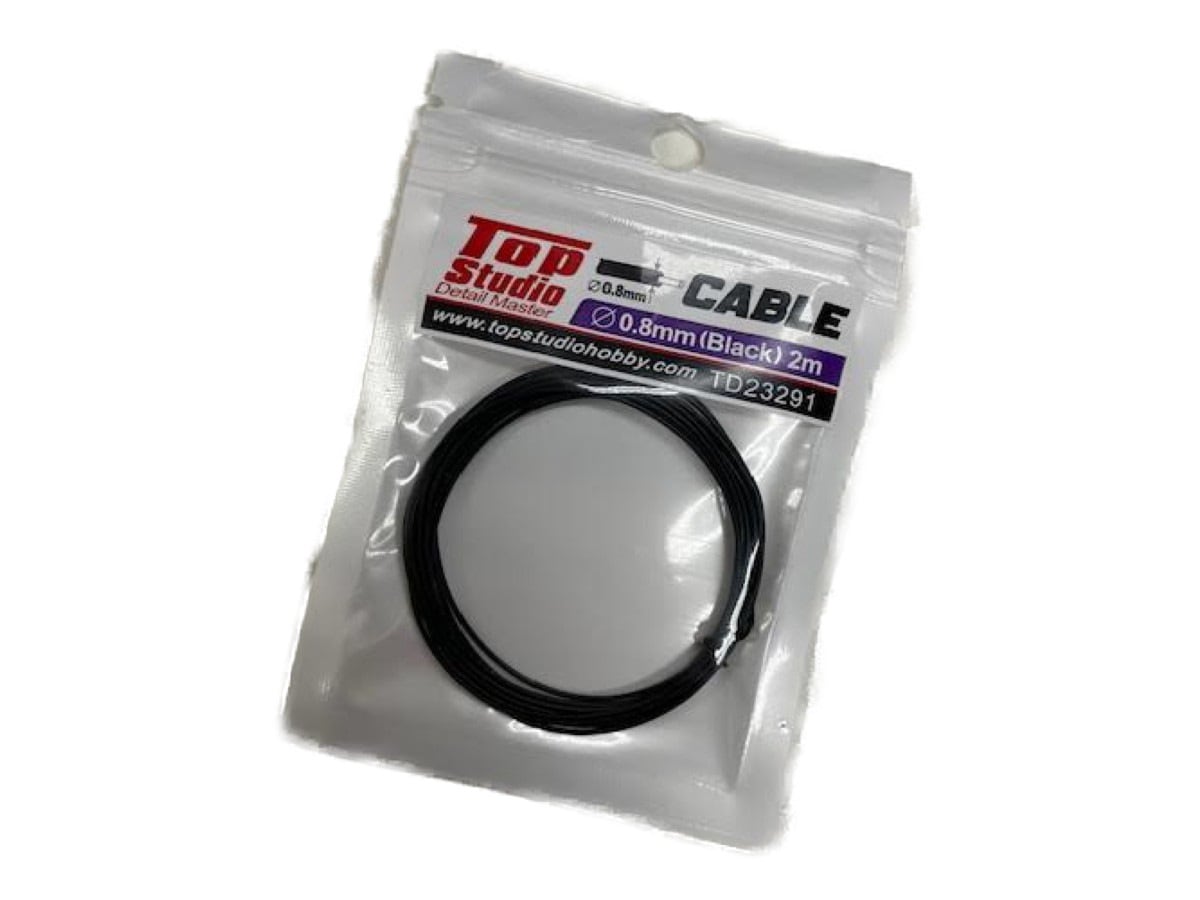 ȥåץ TOP STUDIO  ֥å֥ ǥƥ륢å   0.8mm 2m TD23291 (blackcable)