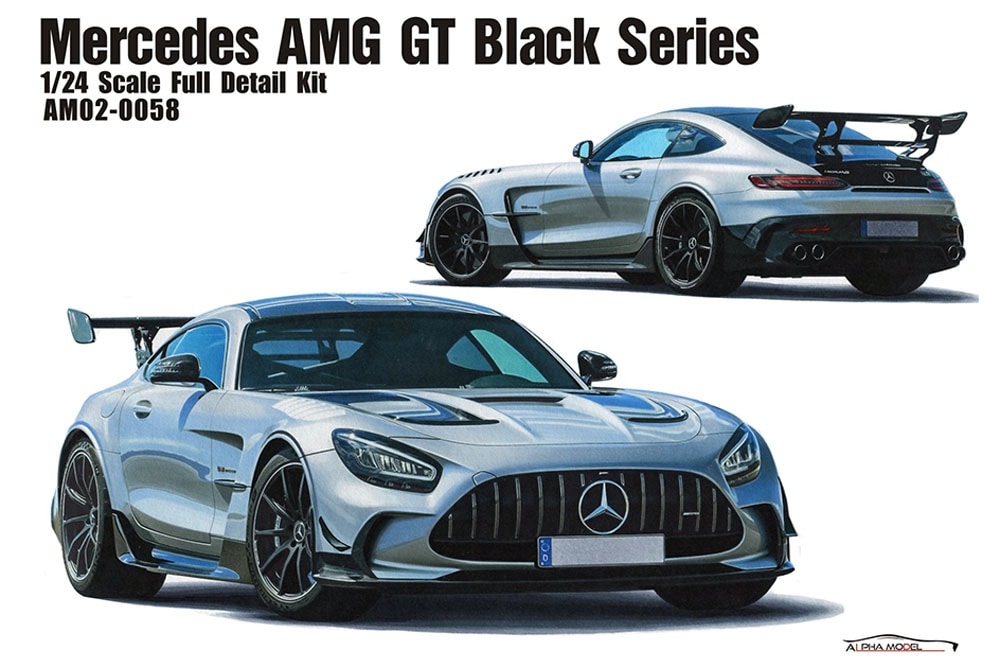 1/24 Hobby Design Alpha Model 륻ǥ ٥ AMG GT ֥å ꡼ 쥸 ե륭å AM02-0058