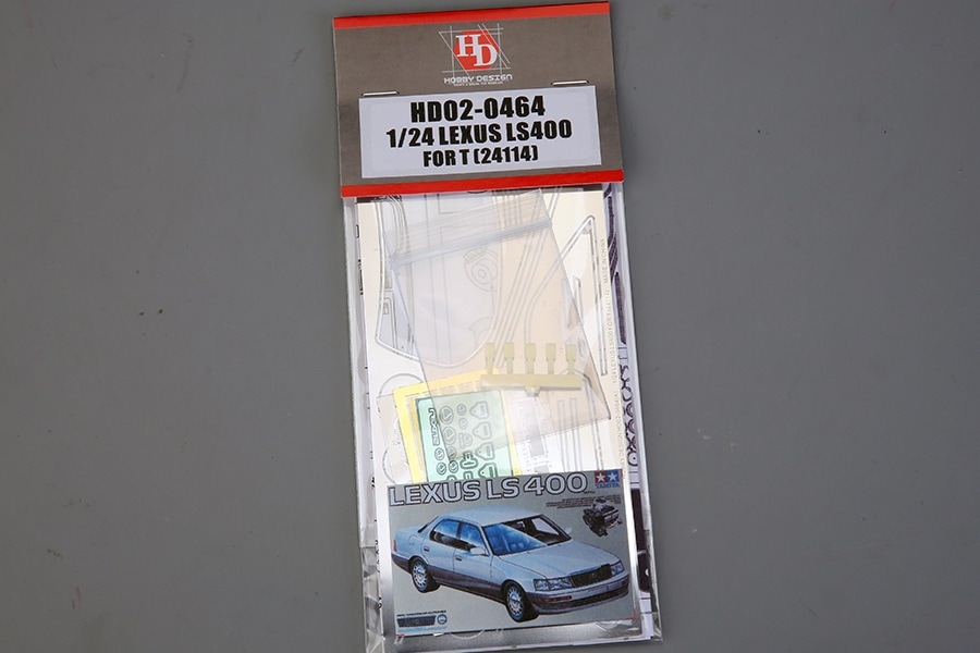 1/24 Hobby Design �쥯���� LS400 ���ߥ� 24114 �ǥ��ƥ����륢�åץ��å� HD02-0464