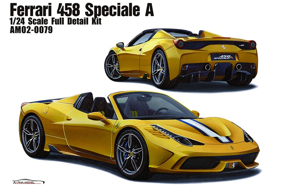 ۥӡǥ Hobby Design ALPHA Model 1/24 å ե顼 Ferrari 458 Speciale A AM02-0079