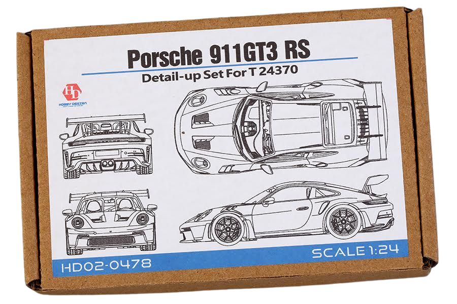 �ۥӡ��ǥ����� Hobby Design 1/24 �ݥ륷�� 911 GT3 RS (992) ���åץ��졼�ɥ��å� ���ߥ��� ��ư���Ϸ� HD02-0478 (4571619462382)