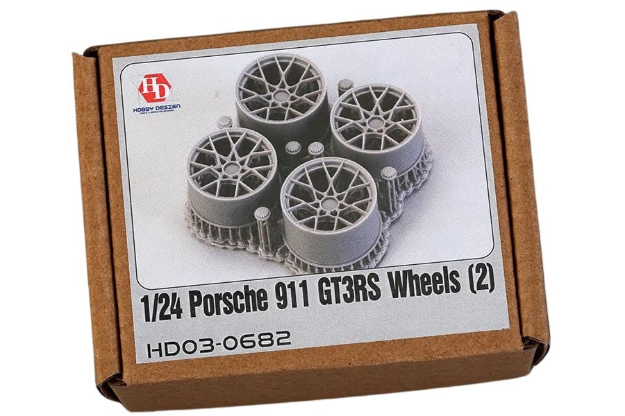 �ۥӡ��ǥ����� Hobby Design  1/24 �ݥ륷�� 911 GT3 RS �ۥ����� (2) ��ư���Ϸ� Hd03-0682 (4571619462405)