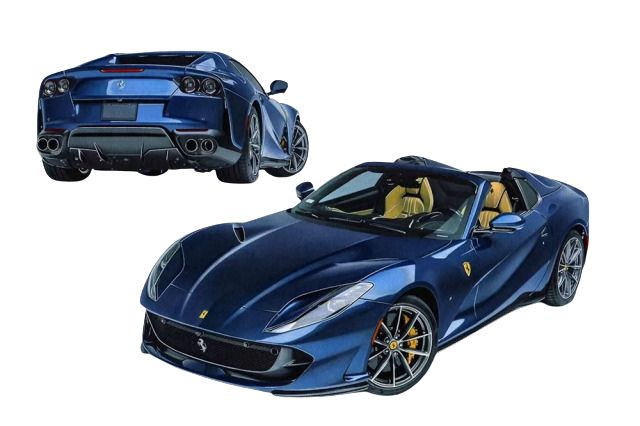 Hobby Design �ۥӡ��ǥ����� Alpha Model ����ե���ǥ� 1/24 �ե��顼�� 812 GTS �쥸���� ���å� ��ư���Ϸ� AM02-0055