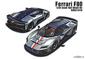 �ۥӡ��ǥ����� Hobby Design  �����ڡ����ݡ��ĥ��� 1/24 Alpha Model �ե��顼�� F80 �ե�쥸�󥭥å� AM02-0118 (4571619464607)