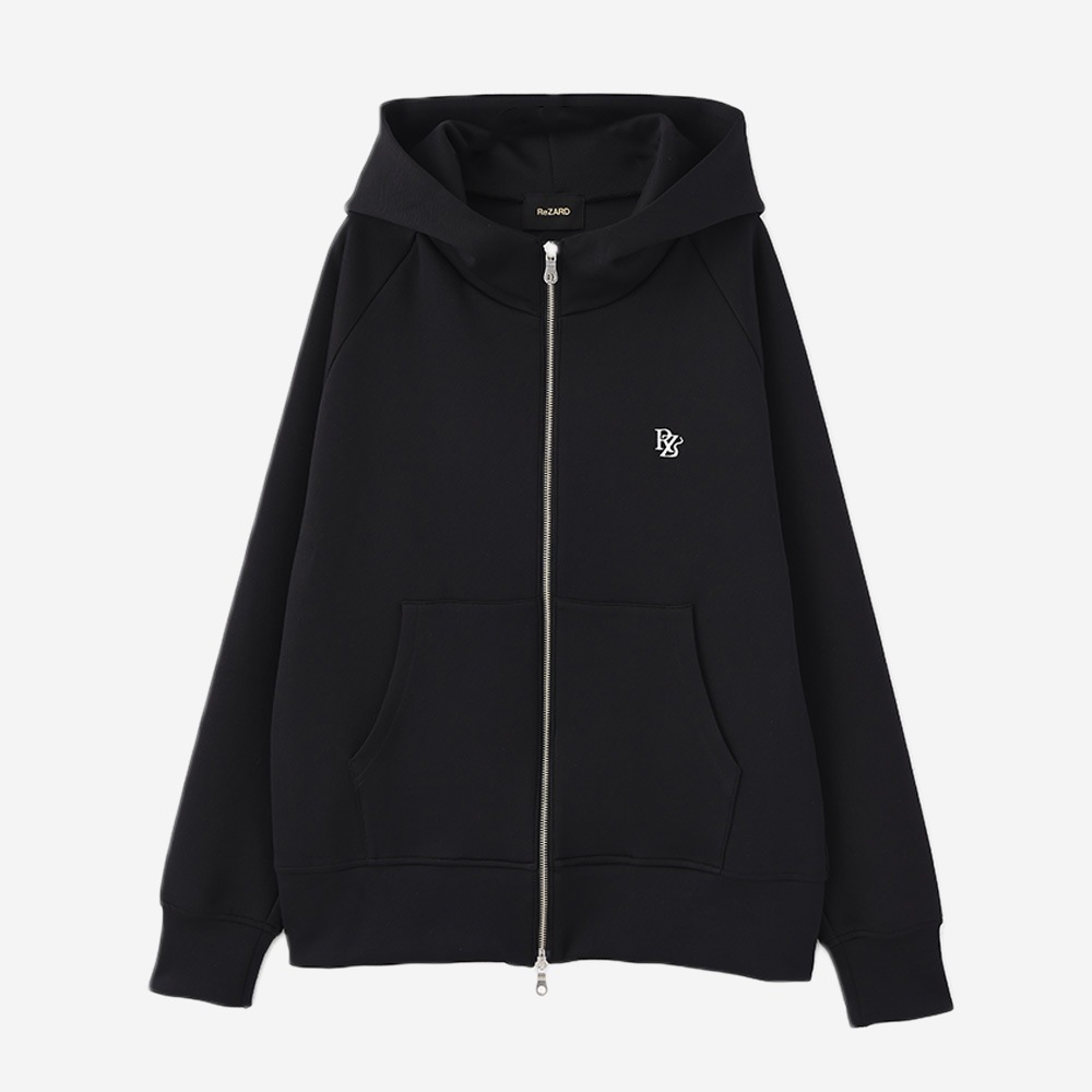 ReZARD】High neck Zip-up Hoodie
