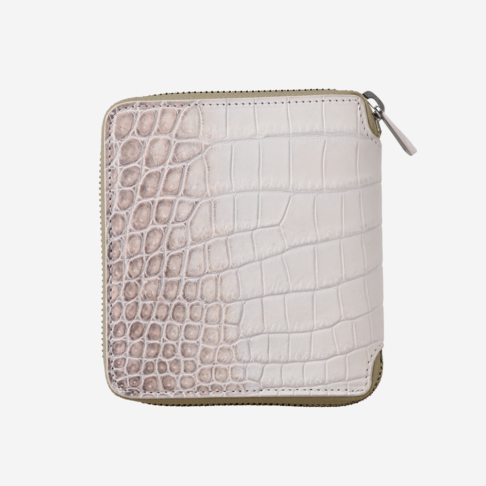 【ReZARD】Crocodile Medium Wallet ブラック　ケース ReZARD】Crocodile Medium Wallet