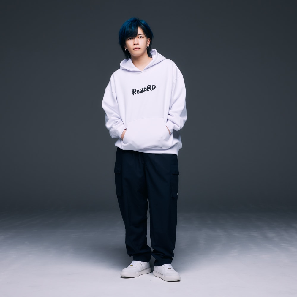 ReZARD】Paint Logo Print Hoodie