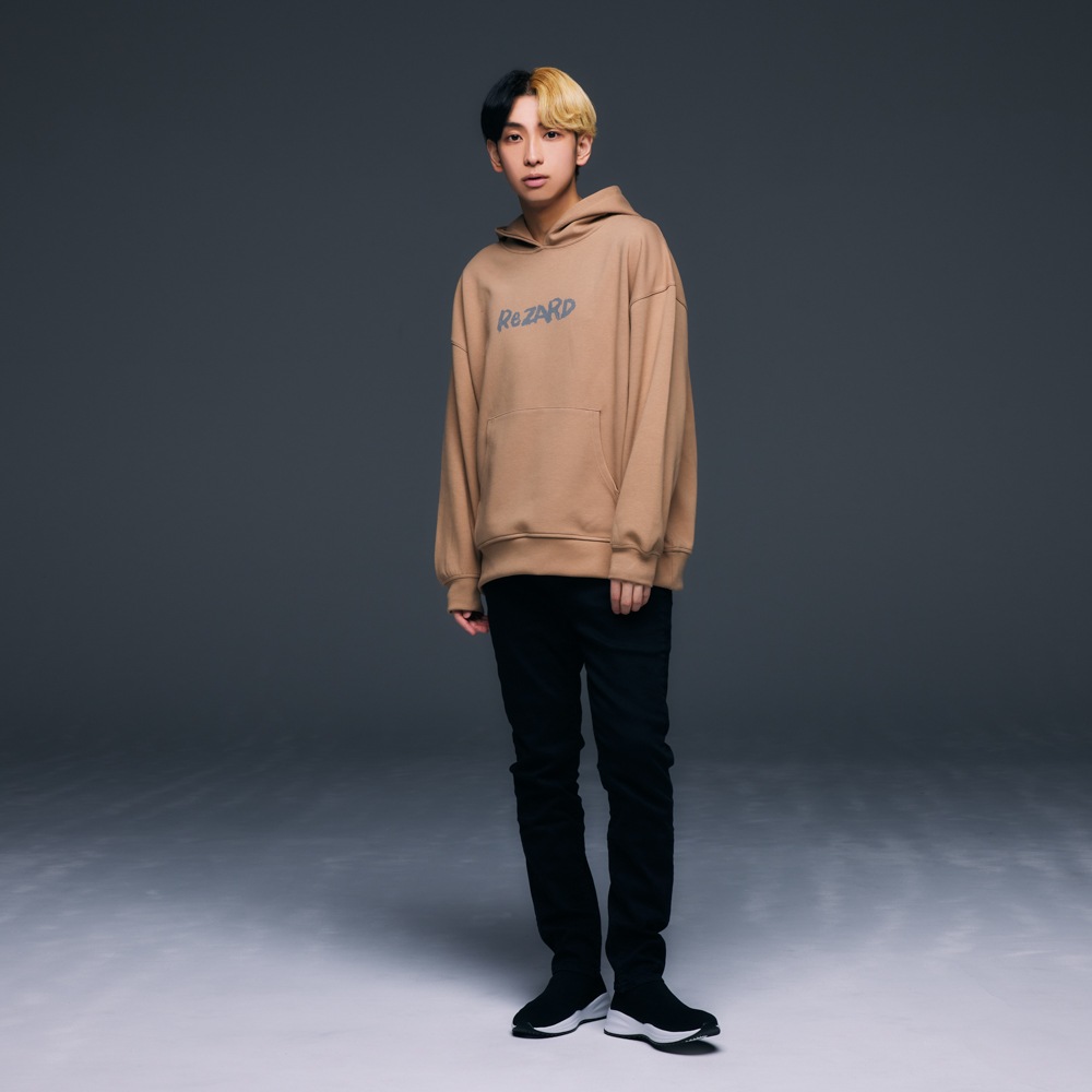 ��ReZARD��Paint Logo Print Hoodie