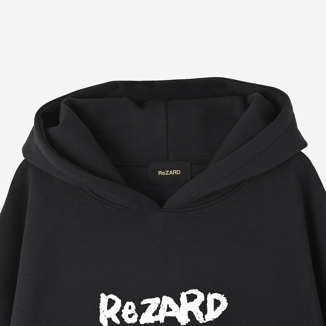 ��ReZARD��Paint Logo Print Hoodie