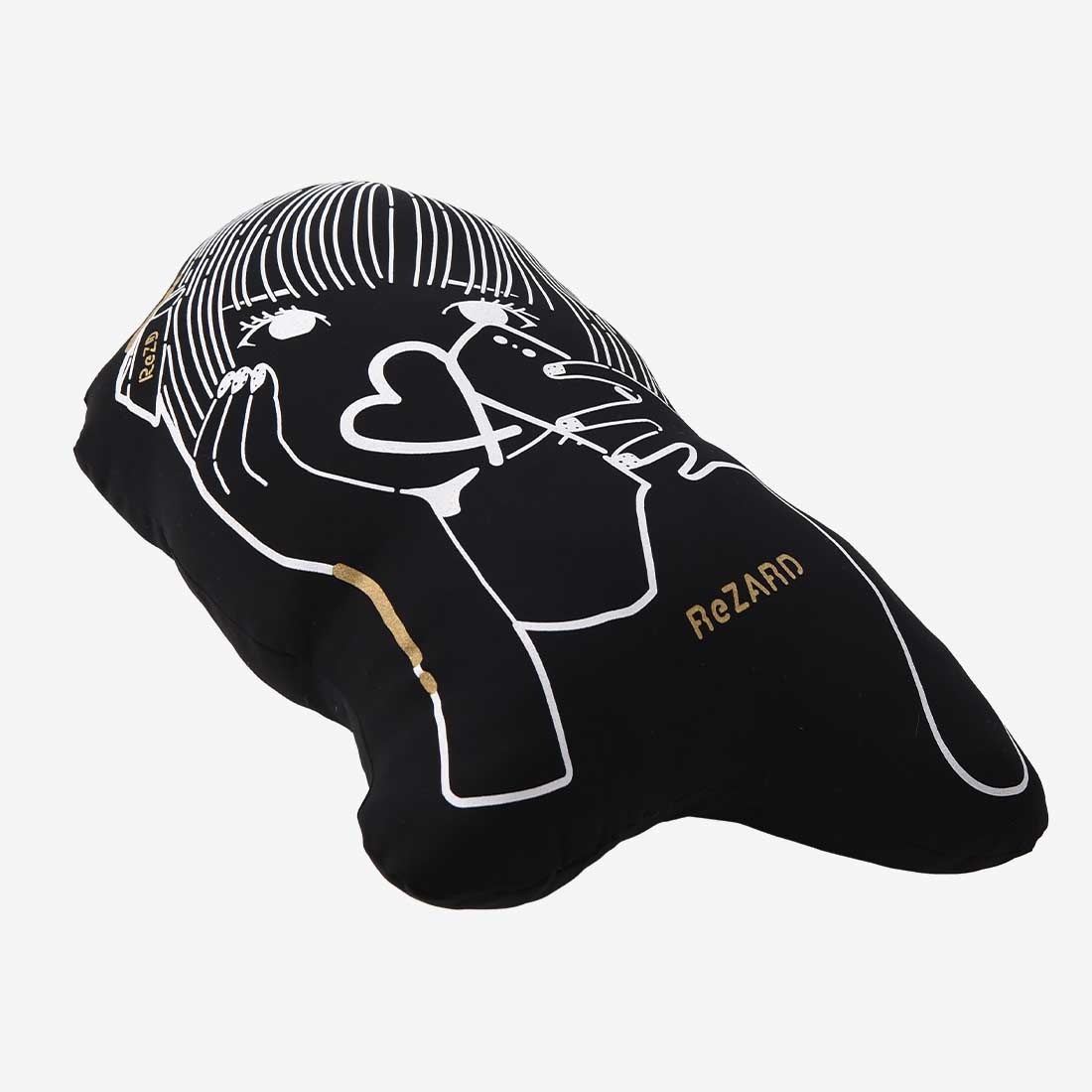 【ReZARD × 山口真人】クッション【Large】 ブラック ReZARD × Masato Yamaguchi】Cushion Large