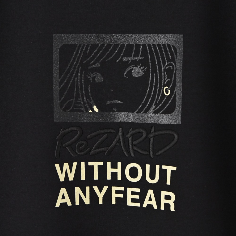 ReZARD  Masato YamaguchiGirl Print Half Sleeve Sweat