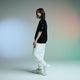 ReZARD  Masato YamaguchiGirl Print Half Sleeve Sweat