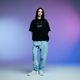 ReZARD  Masato YamaguchiGirl Print Half Sleeve Sweat