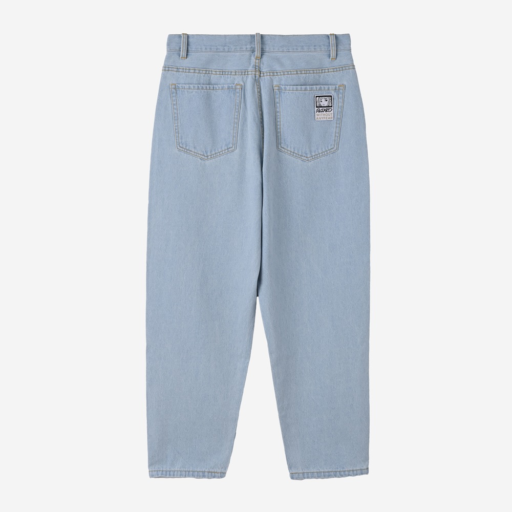 ReZARD  Masato YamaguchiSpray Logo Wide Denim Pants