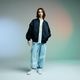 ReZARD  Masato YamaguchiSpray Logo Wide Denim Pants