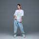 ReZARD  Masato YamaguchiSpray Logo Wide Denim Pants