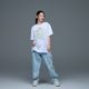 ReZARD  Masato YamaguchiSpray Logo Wide Denim Pants