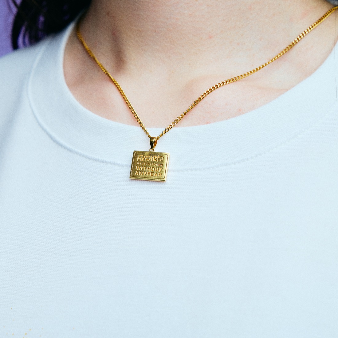 սλReZARD  Masato YamaguchiGirl Neck LaceGold