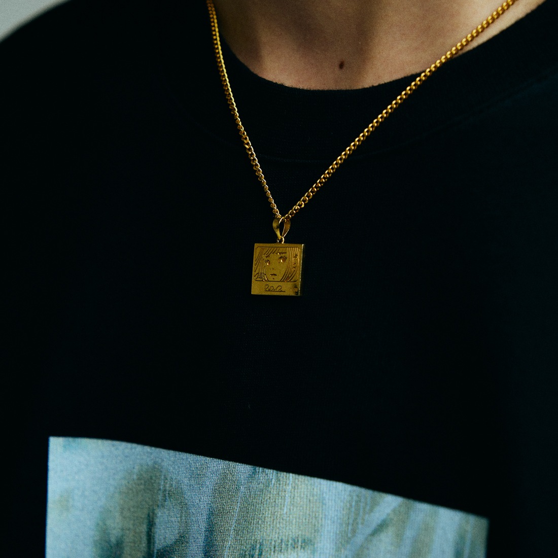 սλReZARD  Masato YamaguchiGirl Neck LaceGold