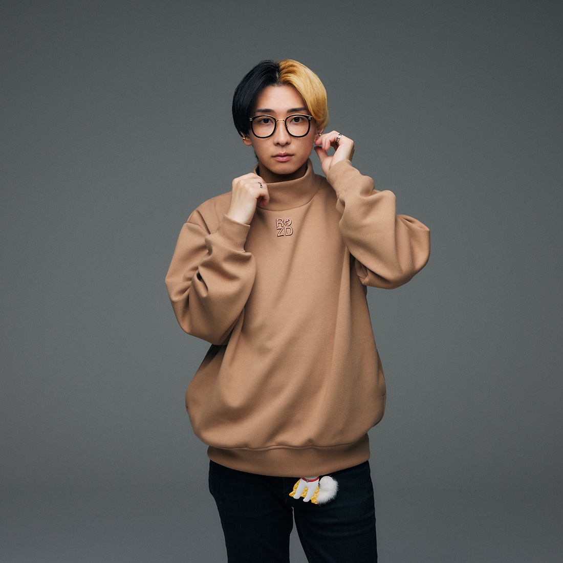 ��ReZARD��Mock Neck Sweat